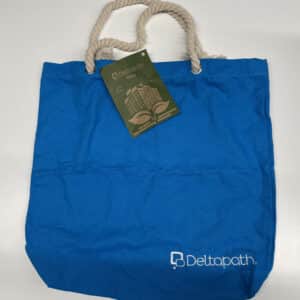 Biodegradable 100% Cotton Beach Tote Bag