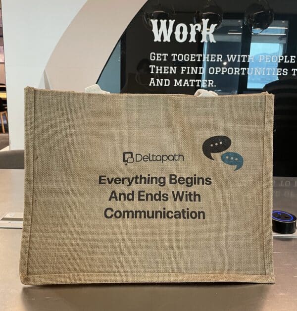 Jute Bag (L Size - 45cm x 34cm x 16cm)