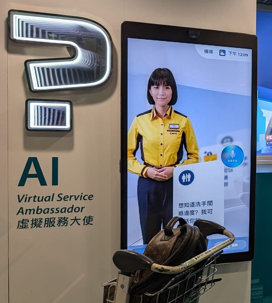 AI Ambassador at Hong Kong International Airport