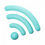 Internet connectivity symbol reveals that Deltapath's push-to-talk is more reliable and without age limitations.